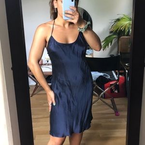 Victoria’s Secret 100% silk racer back dress M